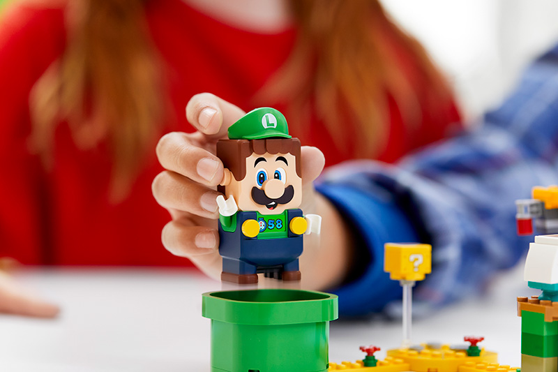 Pack Inicial LEGO Super Mario Aventuras con Luigi sonidos