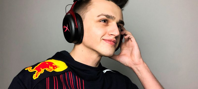 Red Bull Racing eSports HyperX Cloud