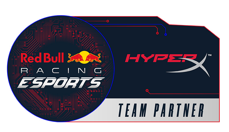 Red Bull Racing eSports HyperX logo