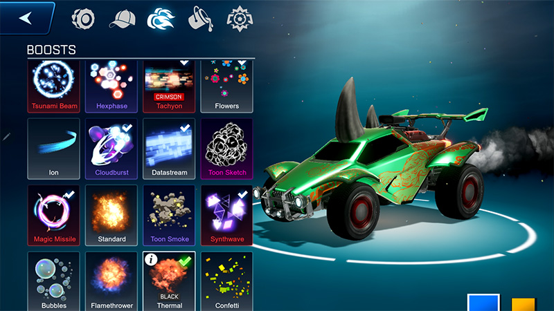 Rocket League Sideswipe personalizacion