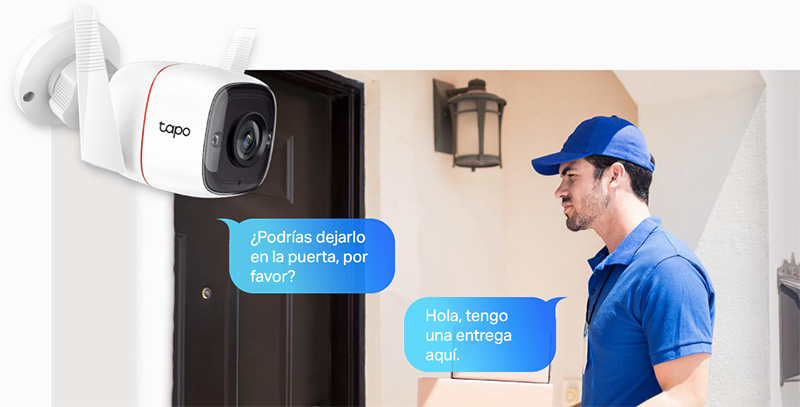 TP-Link Tapo C310 audio