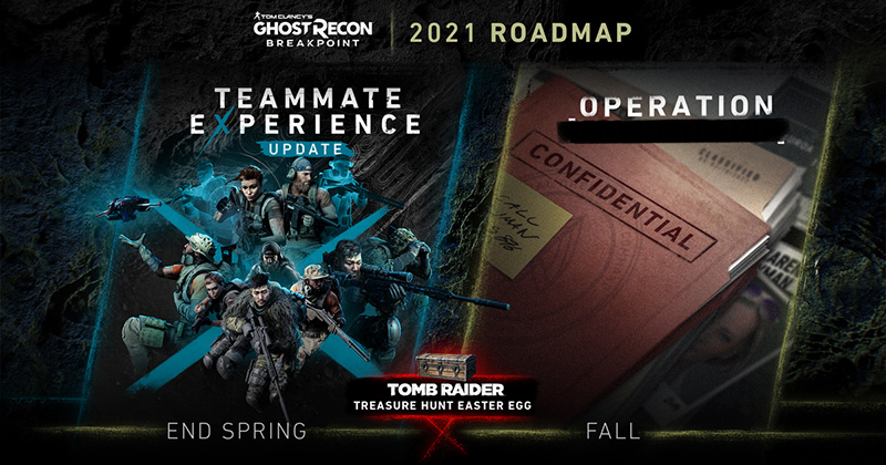 Tom Clancys Ghost Recon Breakpoint roadmap 2021
