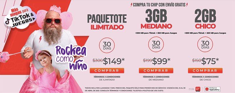 Virgin Mobile abril 2021
