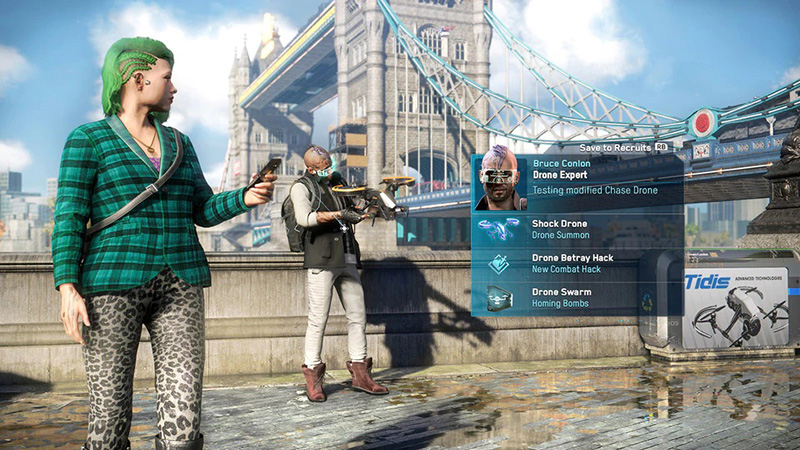 Watch Dogs Legion herramientas Census