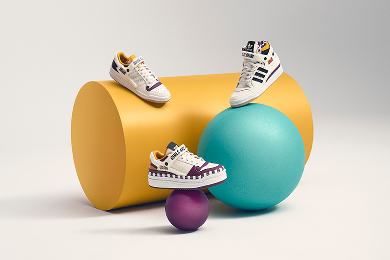 adidas Originals x Girls Are Awesome siluetas