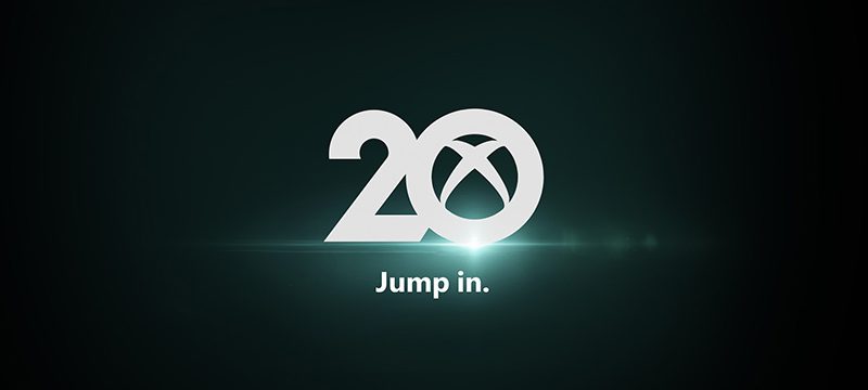20 aniversario Xbox logo