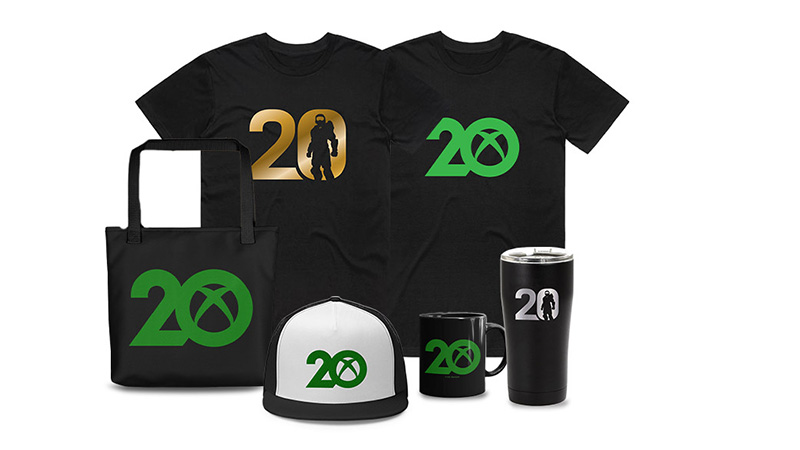 20 aniversario Xbox mercancia