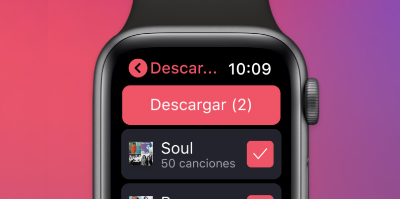 Descarga tu música favorita de Deezer directamente a tu Apple Watch