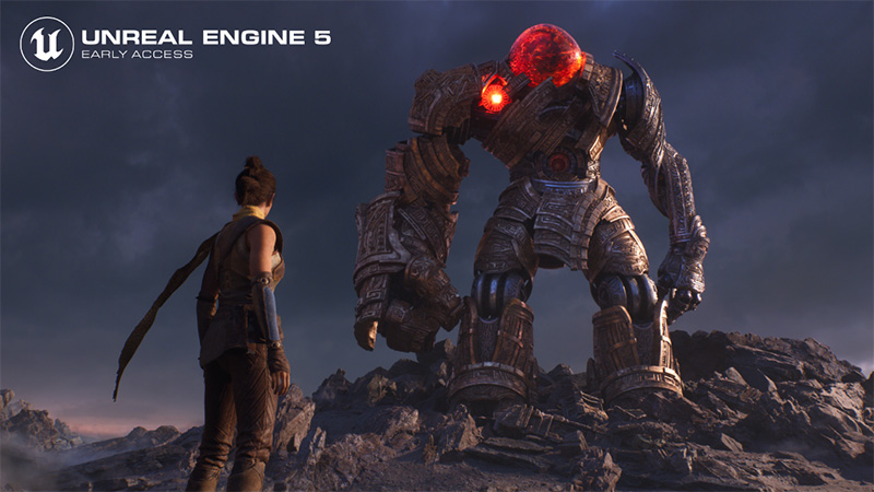 AMD da todo el apoyo a Unreal Engine 5 de Epic Games