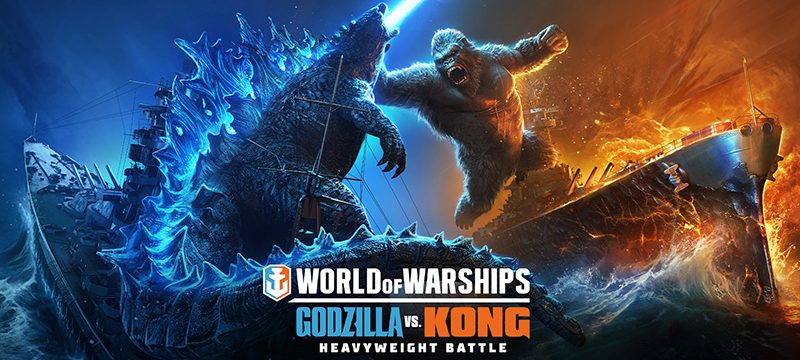 Godzilla vs Kong World of Warships