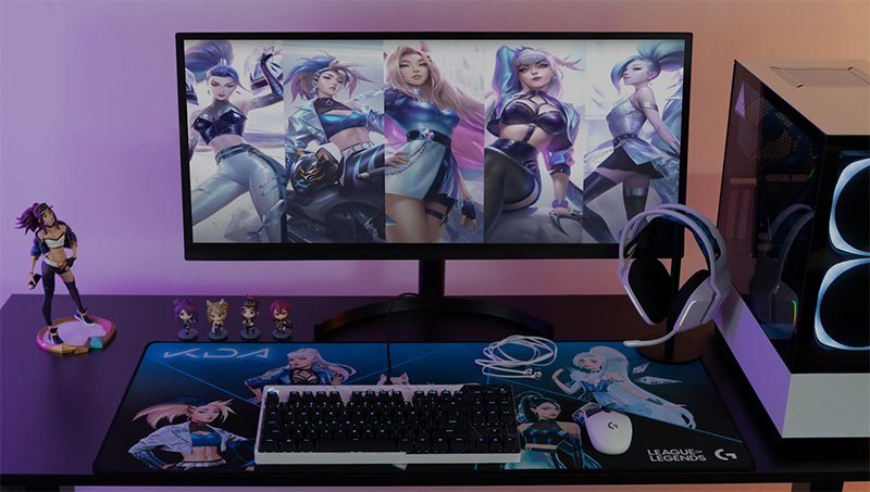 K/DA Collection: los productos de League of Legends de Logitech G