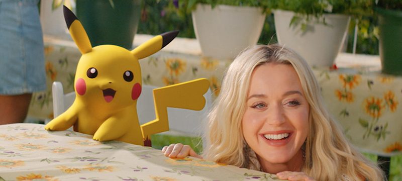 Katy Perry y Pikachu