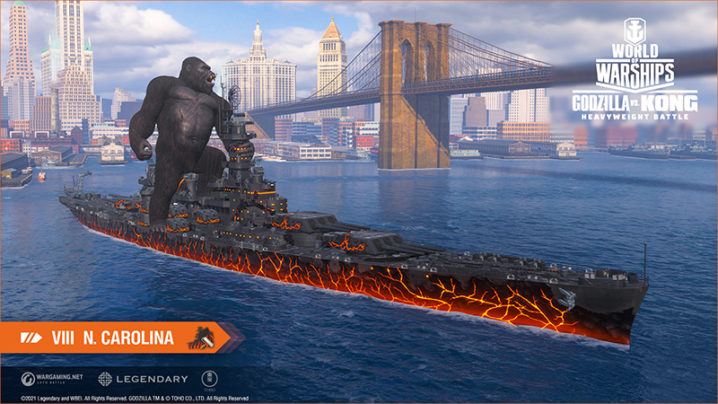 Kong Carolina World of Warships