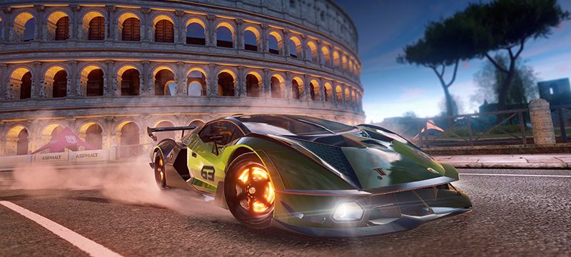 Lamborghini Essenza SCV12 en Asphalt 9 Legends