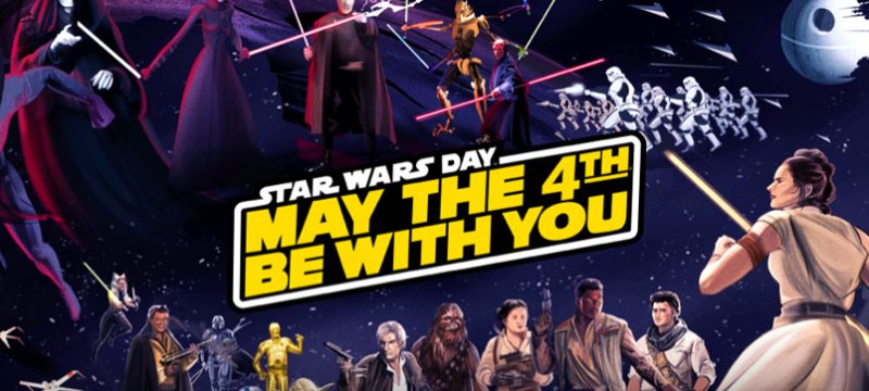 Star Wars Mural May the 4th Disney Plus