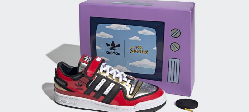 adidas Originals FORUM LO SIMPSONS DUFF BEER caja