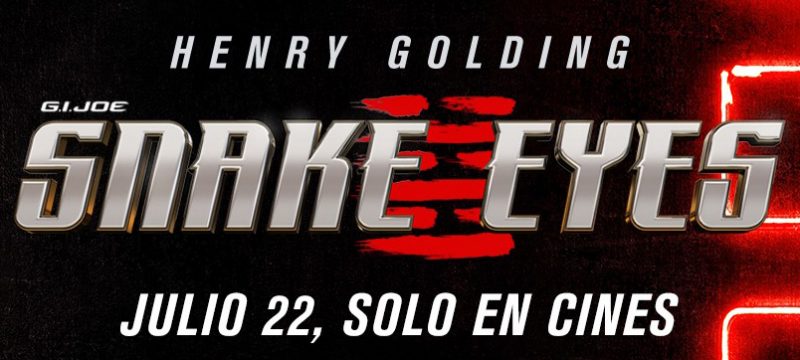 GI Joe Snake Eyes poster logo