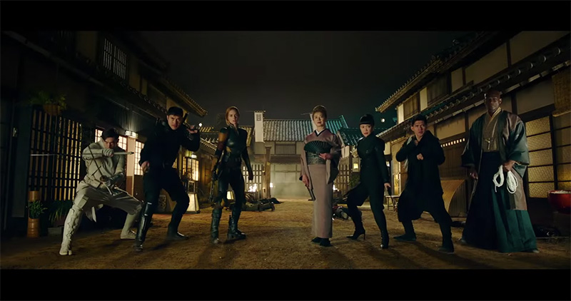 GI Joe Snake Eyes team