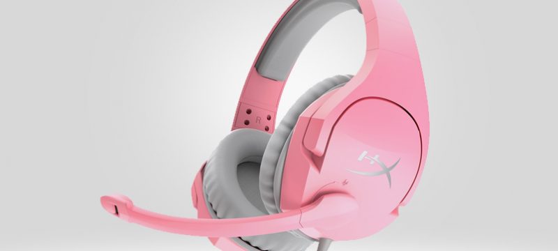 HyperX Cloud Stinger en rosa