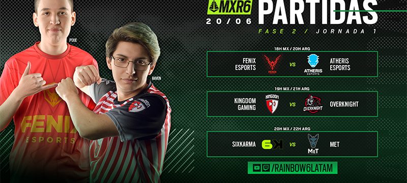 Segunda fase Campeonato Mexicano de Tom Clancys Rainbow Six Siege