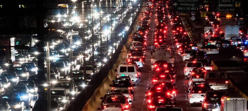 Trafico ciudad Carpool