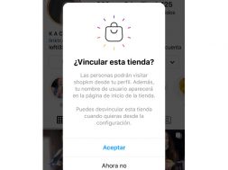 Vicular tienda cuenta Instagram monetizar
