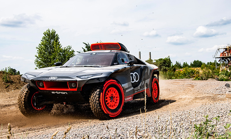 Audi RS Q e-tron frontal