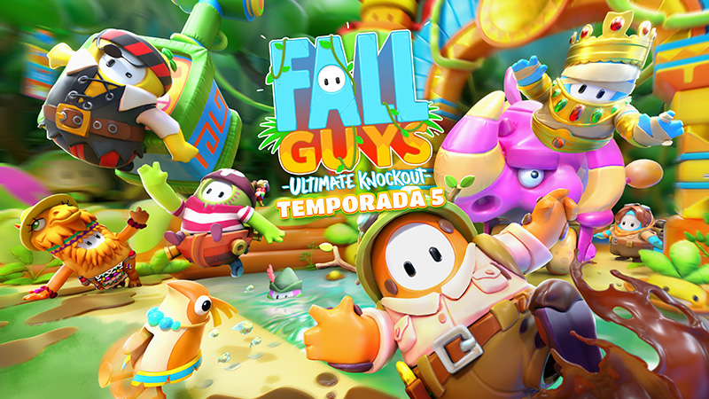 Fall Guys: Ultimate Knockout Temporada 5 ahora nos lleva a la jungla