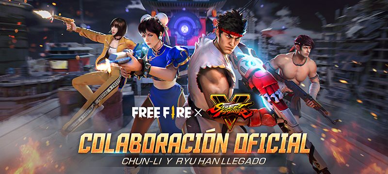 Free Fire x Street Fighter V