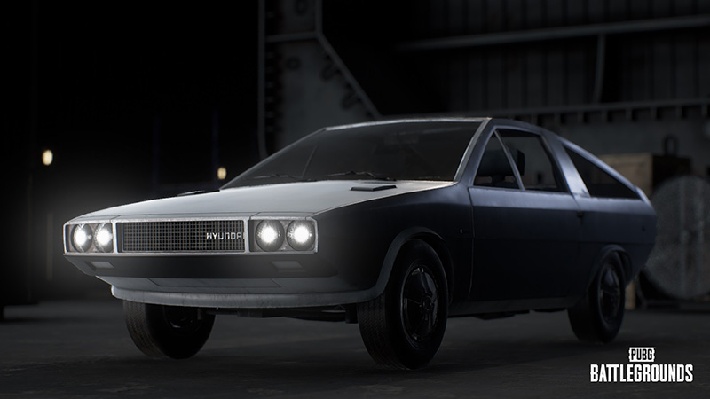 Hyundai Pony Coupe PUBG