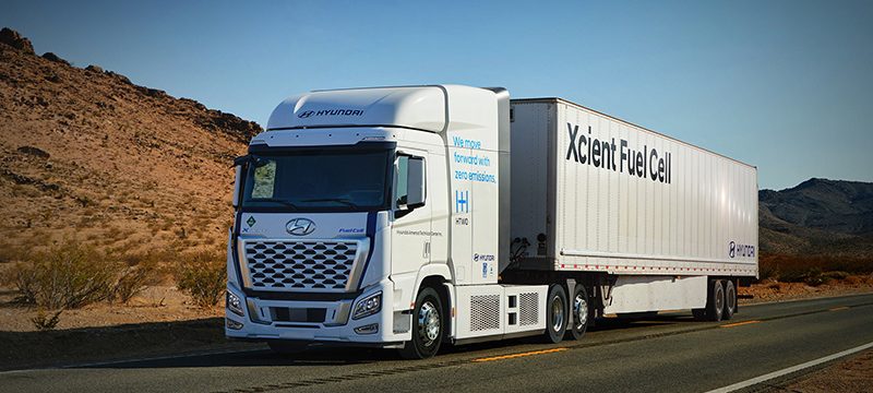 Hyundai XCIENT Fuel Cell california
