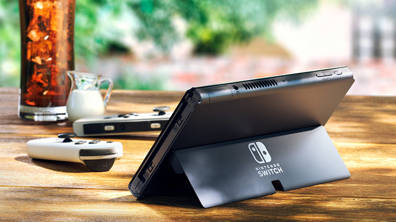 Nintendo Switch OLED Modo Mesa
