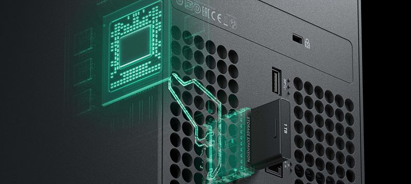 Xbox Series X memoria SSD cambio