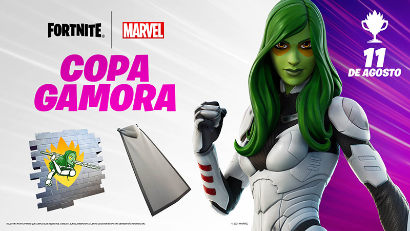 Copa Gamora en Fortnite