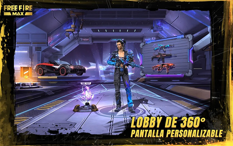 Free Fire MAX lobby