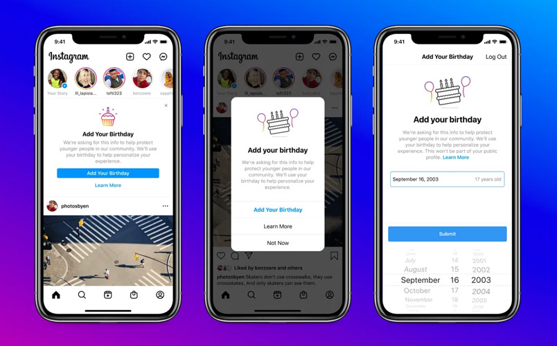Por seguridad, Instagram ahora te pedirá tu fecha de cumpleaños
