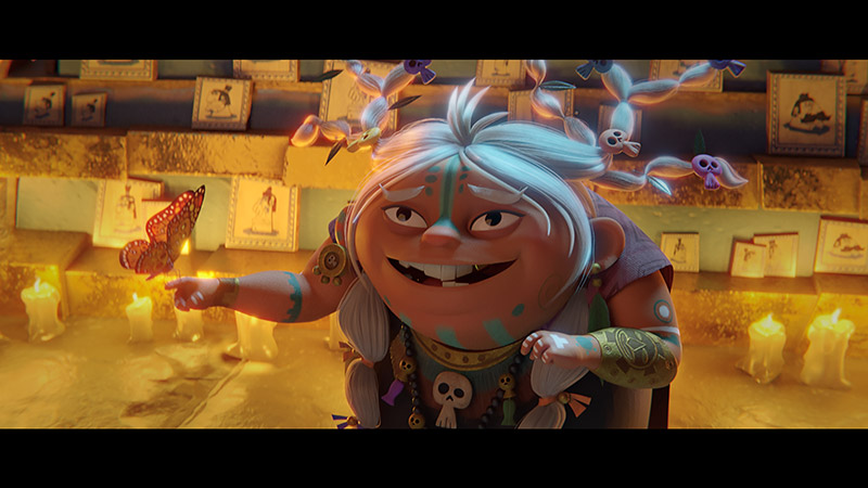 Maya y los Tres Netflix