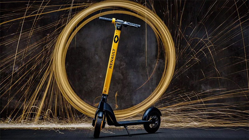 Nuevo Scooter electrico de Renault caracteristicas