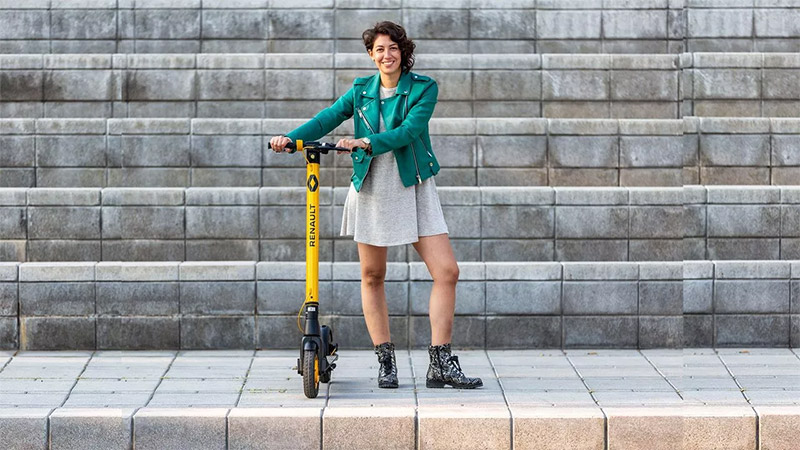 Nuevo Scooter electrico de Renault precio