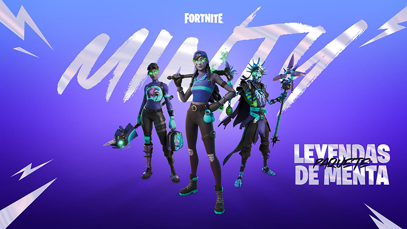 Paquete Leyendas de Menta de Fortnite atuendos