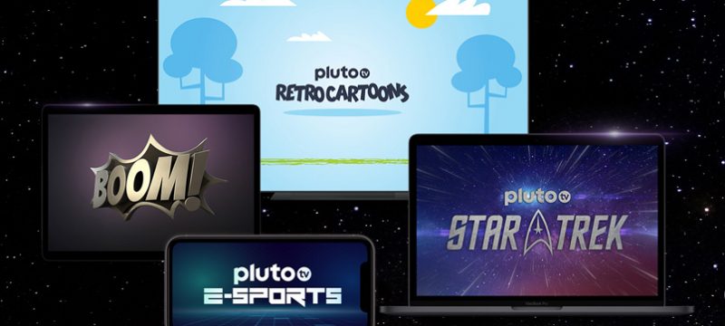 Pluto TV Star Trek Retro Cartoons y de eSports