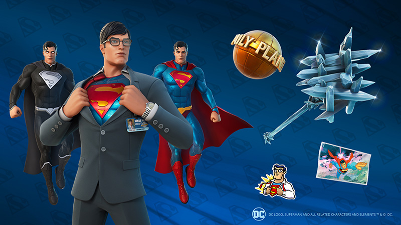 Superman Fortnite cometicos