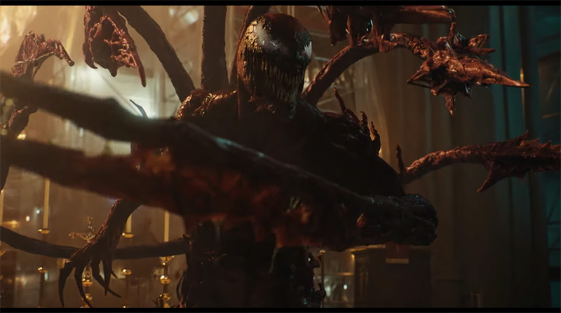 Venom Let There Be Carnage trailer agosto Carnage