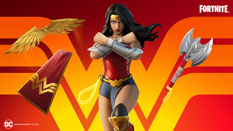 Wonder Woman Fortnite items