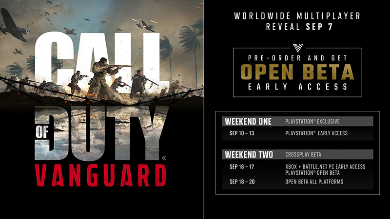 Fechas Beta Call of Duty Vanguard
