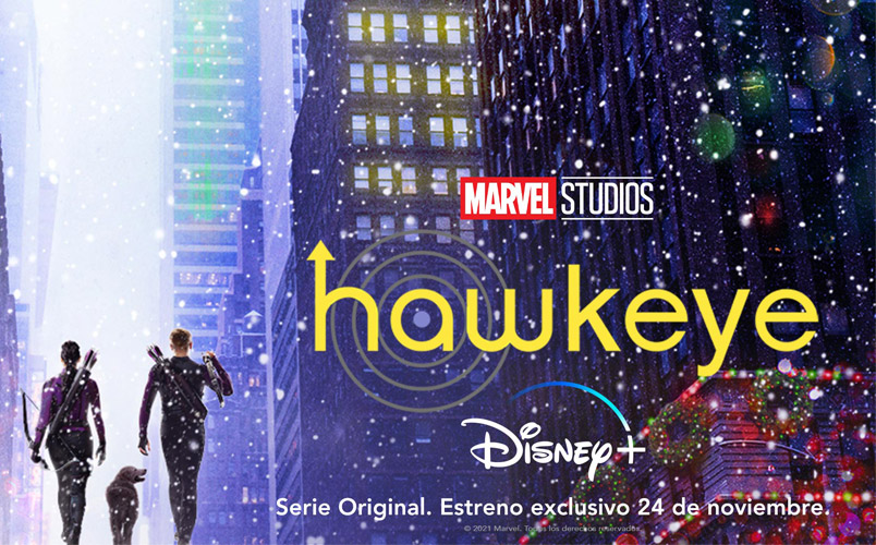 Checa el primer tráiler y póster de Hawkeye la nueva serie de Disney+