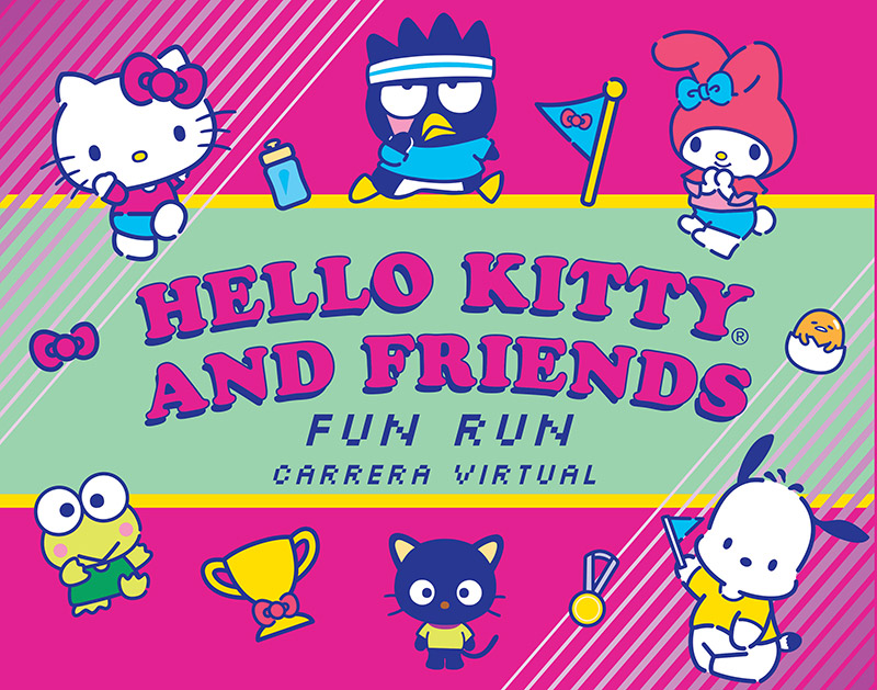 Hello Kitty Friends Virtual Fun Run 2021 Mexico 30 y 31 octubre