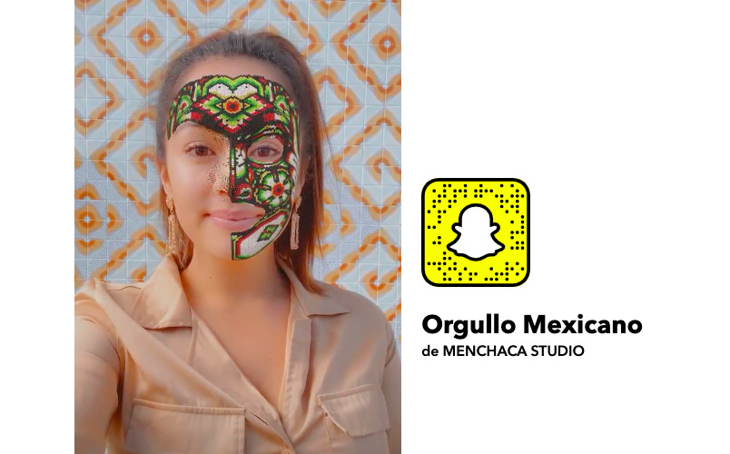 Estos son los 5 lentes más mexicanos en Snapchat para dar el grito