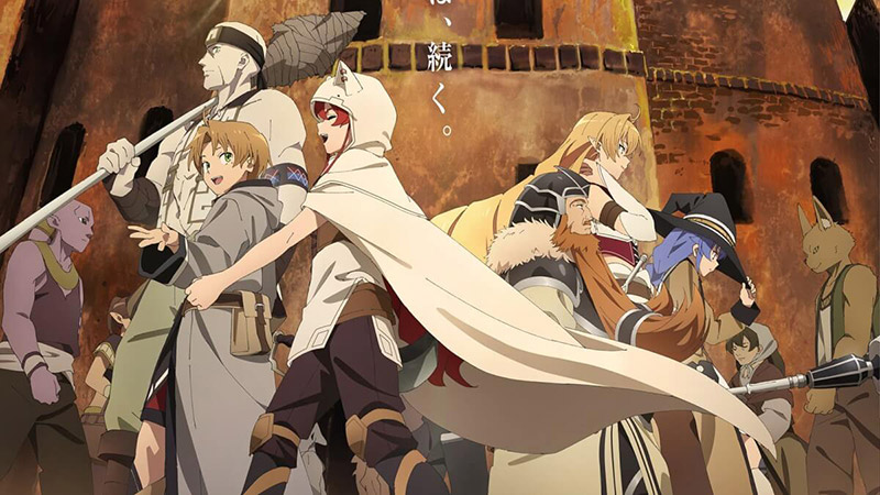 Mushoku-Tensei doblada Funimation