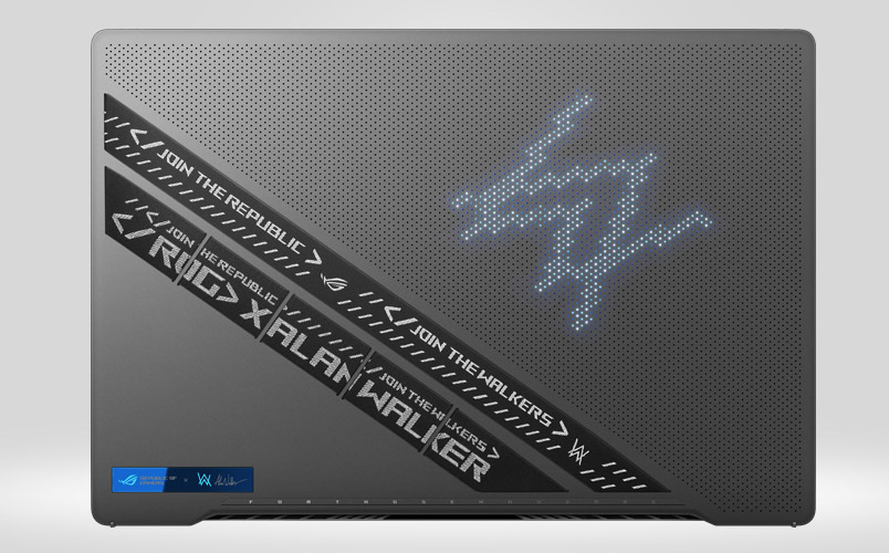 ROG Zephyrus G14 Alan Walker SE mexico tapa